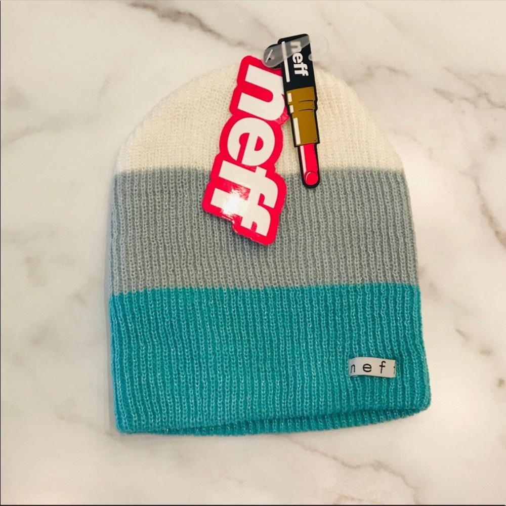 NEFF Sparkle Trio Slouched Knit Beanie